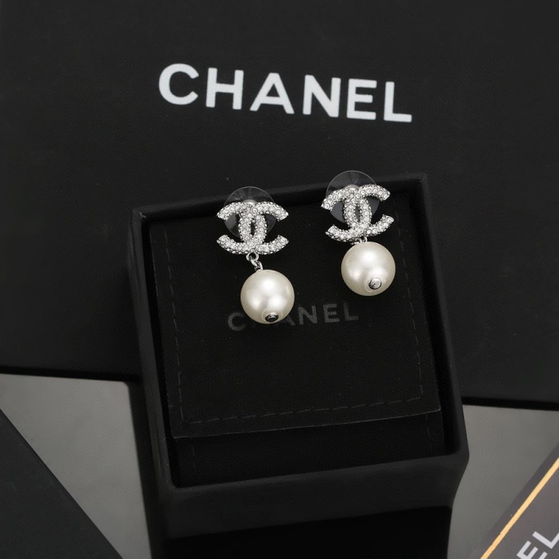 Ch*el earrings